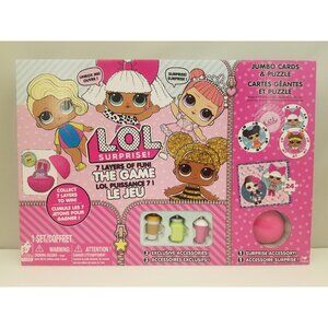 L.O.L. Surprise! 7 Layers of Fun Game | Jumbo Cards & Puzzle Bundle | #20106108